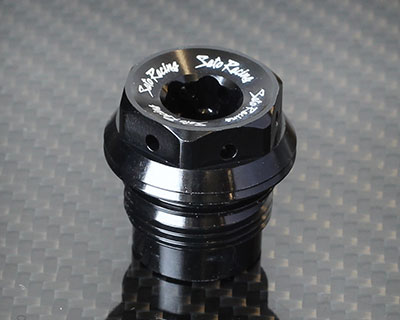 Oil Filler Cap [HEX style] [BLACK] - Ducati/Bimota (dry clutch)