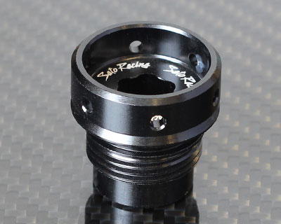 Oil Filler Cap [ROUND] [BLACK] - Ducati (dry clutch)