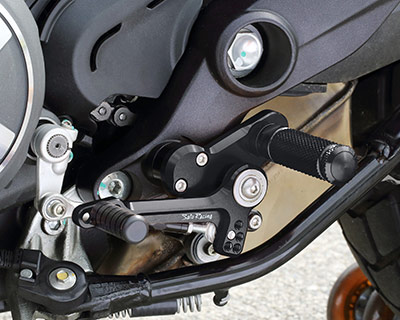REAR SETS [BLACK] - Ducati Scrambler 400/800 '15- / Monster797