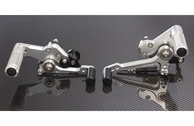 REAR SETS [SILVER] - Ducati Scrambler 400/800 '15- / Monster797