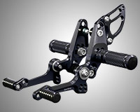 REAR SETS [BLACK] - Ducati Streetfighter/S/848 '09-'14