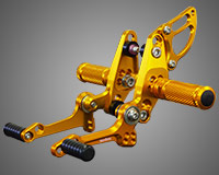 REAR SETS [GOLD] - Ducati Streetfighter/S/848 '09-'14