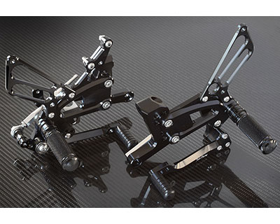REAR SETS [BLACK] - Ducati Panigale V4/S / V4R ('18- )
