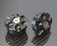 Frame Plug Set [BLACK] - Ducati X-Diavel '16-