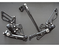 REAR SETS [BLACK] - Honda CBR650F/ CB650F/ CBR650R/ CB650R