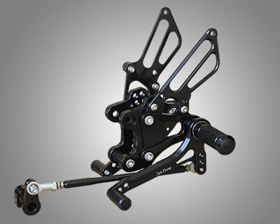 REAR SETS [BLACK] - Honda CBR929RR/ CBR954RR