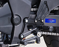 REAR SETS [BLACK] - Honda CBR300R / CBR250R ('11-'17)