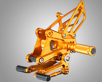 REAR SETS [GOLD] - Honda CBR300R / CBR250R ('11- )