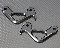 RACING HOOKS [BLACK] - Honda CB1000R ('08-'16) (Set of 2)