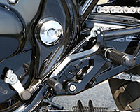 REAR SETS [BLACK] - Honda CB1100 ('13-'16)