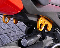 STREET HOOKS [GOLD] - Honda CBR1000RR '08-'16 non-ABS (Set of 2)