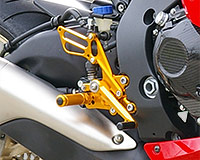 REAR SETS [GOLD] - Honda CBR1000RR '08-'16 (non-ABS model)