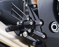 REAR SETS [BLACK] - Honda CBR1000RR ABS ('09-'16)