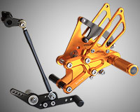 REAR SETS [GOLD] - Honda CBR1000RR ABS ('09-'16)