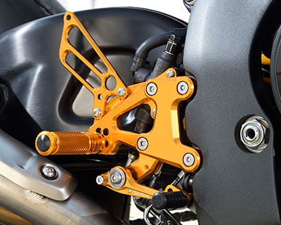 REAR SETS [BLACK] - Honda CBR1000RR-R ('20- )