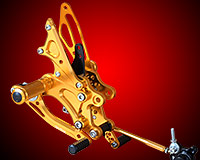 REAR SETS [GOLD] - Honda CBR1000RR ('04-'07)