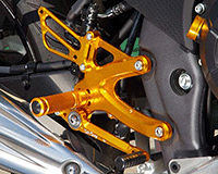 REAR SETS [GOLD] - Honda CBR400R/500R / CB400F/500F ('13-'18)