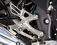REAR SETS [SILVER] - Honda CBR400R/500R / CB400F/500F ('13-'18)