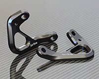RACING HOOKS [BLACK] (ABS-compatible) - Honda CBR600RR '07-'20