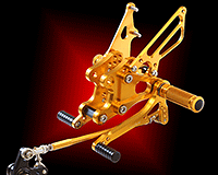 REAR SETS [GOLD] - Honda CBR600RR ('03-'06)