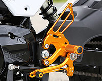 RACE CONCEPT REAR SETS [GOLD] - HONDA GROM ('16-'20)