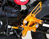REAR SETS [GOLD] - Honda GROM ('13-'15 )