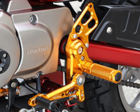 REAR SETS [GOLD] - Honda Monkey 125 ('18- )