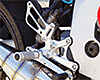 REAR SETS [BLACK] - Honda NSR250 ('94- MC28)