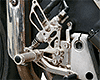 REAR SETS [SILVER] - Honda VFR800/ Interceptor ('02-'12)