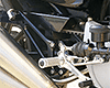 REAR SETS+TANDEM BRACKETS [BLACK] - H-D Sportster XL1200 '04-'13