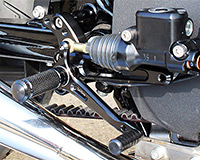 REAR SETS [BLACK] - H-D Sportster XL883/1200 ('14- )
