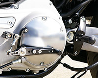 REAR SETS [BLACK] - HARLEY-DAVIDSON XR1200
