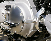 REAR SETS [SILVER] - HARLEY-DAVIDSON XR1200