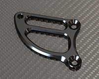 HEEL GUARD [R] [BLACK] - HONDA CBR600RR