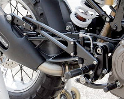 LOWERING REAR SETS [BLACK] - Husqvarna Svartpilen 401 '18-
