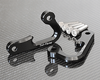 RACING HOOKS [BLACK] - Husqvarna Nuda 900/R (Set of 2)