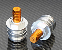 FORK SPRING PRELOAD ADJUSTERS [SILVER] - Ninja 250 SL '15-