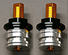 FORK SPRING PRELOAD ADJUSTERS [BLACK]- Ninja250R/ Ninja300 '08-
