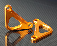 RACING HOOKS [GOLD] - Kawasaki Ninja 250R/300 '08-'17 (Set of 2)