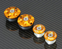 Frame Plug Set [GOLD] - KAWASAKI H2 ('15- )