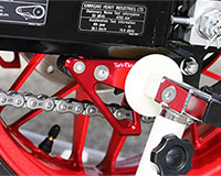 RACE STAND HOOKS [RED] - Kawasaki Z900RS '18- / Ninja 1000SX