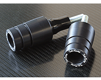 FRAME SLIDERS [BLACK] - Kawasaki ZX-10R ('04-'05)
