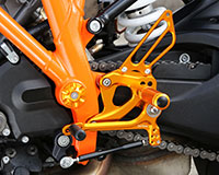 REAR SETS [GOLD] - KTM 1290 SUPER DUKE GT ('16- )