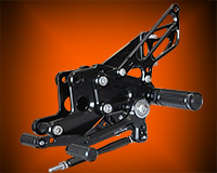 REAR SETS [BLACK] - KTM 1290 SUPER DUKE R '14-'19