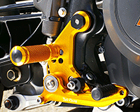 REAR SETS [GOLD] - KTM 690 DUKE ('08-'11)