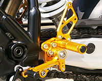 REAR SETS [GOLD] - KTM 990 Super Duke ('06-'12)