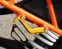 RACING HOOKS [GOLD] - KTM RC125/ RC390 (Set of 2)