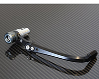 LEVER GUARD type1 [BLACK] + Bar End [GUNMETAL] - Honda