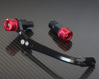 LEVER GUARD M6 'Type1' + 2 Bar Ends [RED] - Yamaha (various)