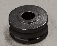 FOOT PEG BEARING COLLAR 12.5 [BLACK] [PEGBGCLR-125B]